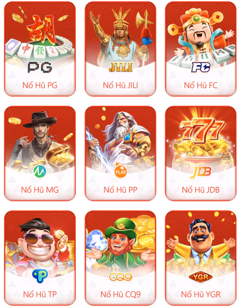 Sảnh Nổ Hũ đổi thưởng G033